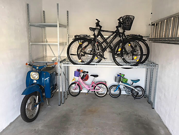 SAL Scholz Systeme Bild Fahrradregal Garage