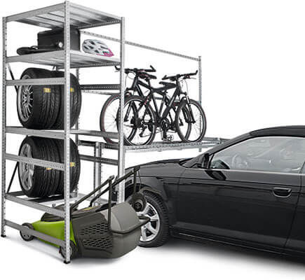 SAL Scholz Systeme Bild Fahrradregal Auto
