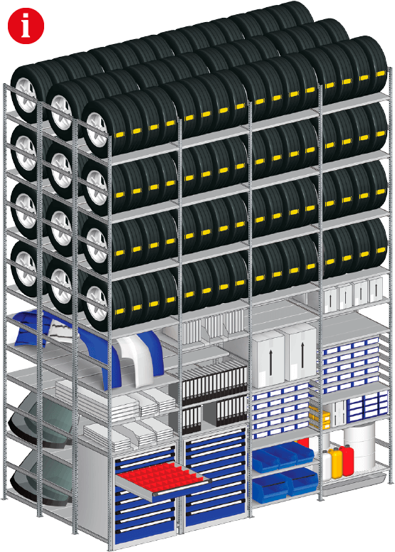 SAL Scholz Systeme Bild Teira Regal