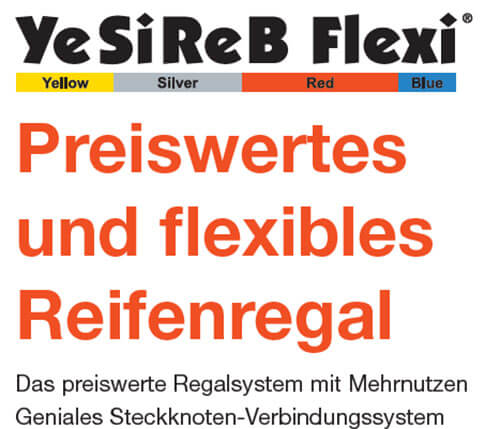 SAL Scholz Systeme Bild Yesireb Flexi Reifenregal